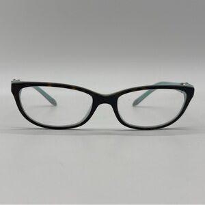 Tiffany & Co Eyeglasses Frames TF2051-B 8134 51-16-135 Brown Havana Blue Italy